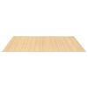 vidaXL Rug Bamboo 100x160 cm Natural