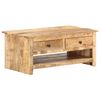 vidaXL Coffee Table 88x50x38 cm Rough Mango Wood
