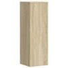 vidaXL Plant Stand Sonoma Oak 33x33x100 cm Engineered Wood