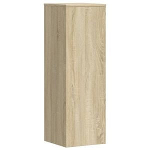 vidaXL Plant Stand Sonoma Oak 33x33x100 cm Engineered Wood