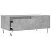 vidaXL Coffee Table Concrete Grey 90x50x36.5 cm Engineered Wood