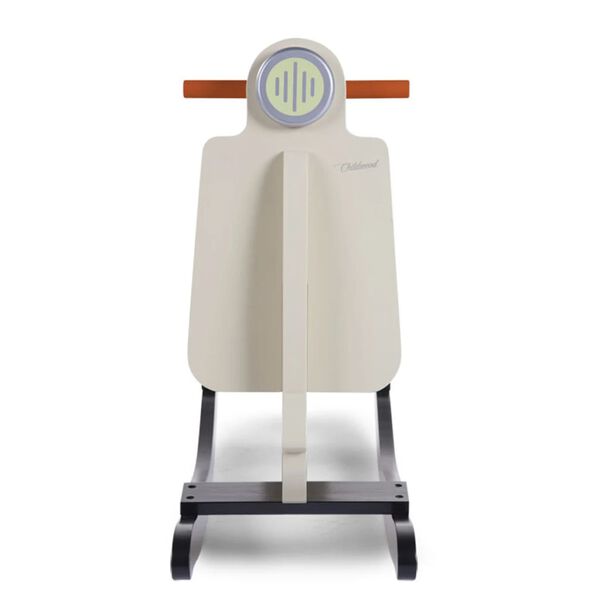 CHILDHOME Rocking Scooter Beige and Black CWRSCR