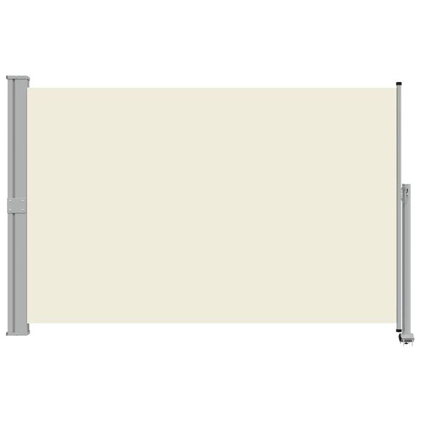 vidaXL Patio Retractable Side Awning 160 x 300 cm Cream