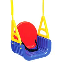 vidaXL 3-in-1 Swing Seat for Children 29x40x39.5 cm Polypropylene