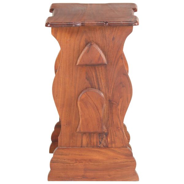 vidaXL Magazine Rack 50x30x53 cm Solid Acacia Wood