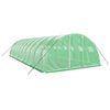 vidaXL Greenhouse with Steel Frame Green 40 m² 10x4x2 m