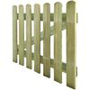 vidaXL Garden Gate Wood 100x80 cm