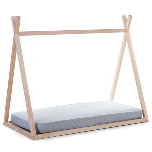 CHILDHOME Tipi Bed Frame 70x140cm Wood Natural