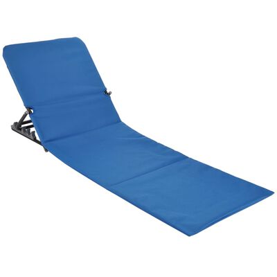 HI Foldable Beach Mat Chair PVC Blue
