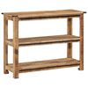 vidaXL Console Table 100x35x75 cm Solid Wood Mango