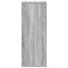 vidaXL Book Cabinet Grey Sonoma 34x31x80 cm Engineered Wood