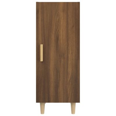 vidaXL Sideboard Brown Oak 34.5x34x90 cm Engineered Wood