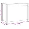 vidaXL Laundry Box Honey Brown 88.5x44x66 cm Solid Wood Pine