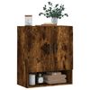 vidaXL Wall Cabinet Smoked Oak 60x31x70 cm Engineered Wood
