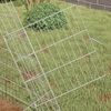 vidaXL Rabbit Cage Silver 110 x 100 x 85 cm Galvanised Steel