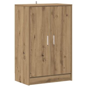 vidaXL Shoe Cabinet 60 x 35 x 92 cm Artisan Oak