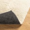 vidaXL Medium Pile Soft and Washable Rug HUARTE Cream 80 x 500 cm