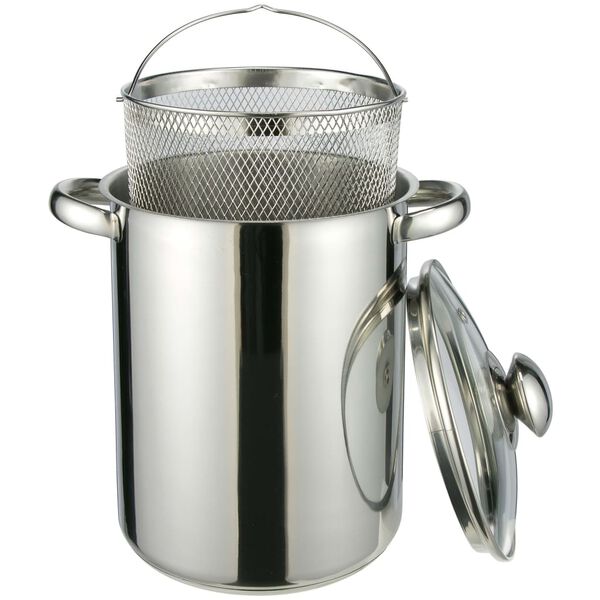 HI Asparagus Pot/Pan 4 L Silver