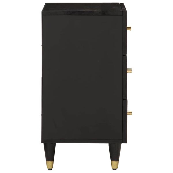 vidaXL Bedside Cabinet 50x33x60 cm Solid Wood Mango