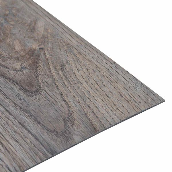 vidaXL Flooring Planks 55 pcs Light Brown 5.11 m&sup2; PVC