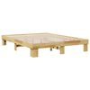 vidaXL Bed Frame without Mattress 150x200 cm Solid Wood Oak