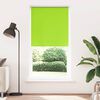vidaXL Roller Blind Blackout Leaves Green 115x210 cm Fabric Width 110.7 cm Polyester
