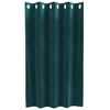 vidaXL Blackout Curtains 2 pcs Dark Green 140 x 140 cm Velvet
