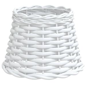 vidaXL Lamp Shade White &Oslash;20x15 cm Wicker