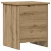 vidaXL Storage Chest Artisan Oak 40 x 40 x 50 cm Engineered Wood