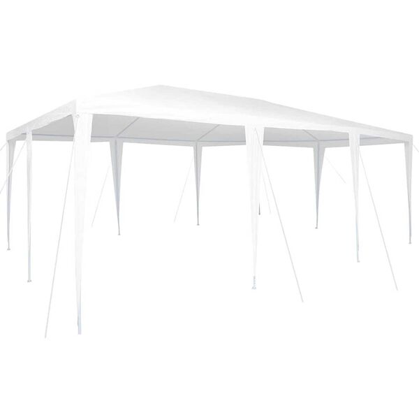 vidaXL Party Tent White 600 x 400 x 266 cm Polyethylene and Steel