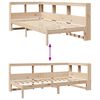 vidaXL Bookcase Bed without Mattress 90x190 cm Solid Wood Pine