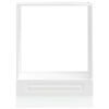 vidaXL Oven Cabinet Kalmar White Engineered Wood