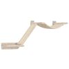 Kerbl Cat Climbing Wall Mount Everest Wood Beige