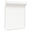 vidaXL Roller Shutter White 100 x 120 cm Aluminium and Polyurethane