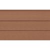 vidaXL WPC Fence Set 2 Square 353x185 Brown