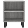 vidaXL Bedside Cabinets 2 pcs Grey Sonoma 40x30x50 cm Engineered Wood