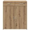 vidaXL Storage Cabinet Artisan oak 80 x 42.5 x 93.5 cm Engineered wood