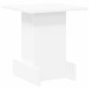 vidaXL End Table White 35.5 x 35 x 40 cm Engineered Wood
