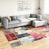 vidaXL Rug Washable Patchwork 190x300 cm Multicolour Anti Slip