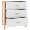 vidaXL Sideboard White 62x38x70 cm Engineered Wood