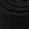 vidaXL Work Rope Black 18 mm 25 m Polyester