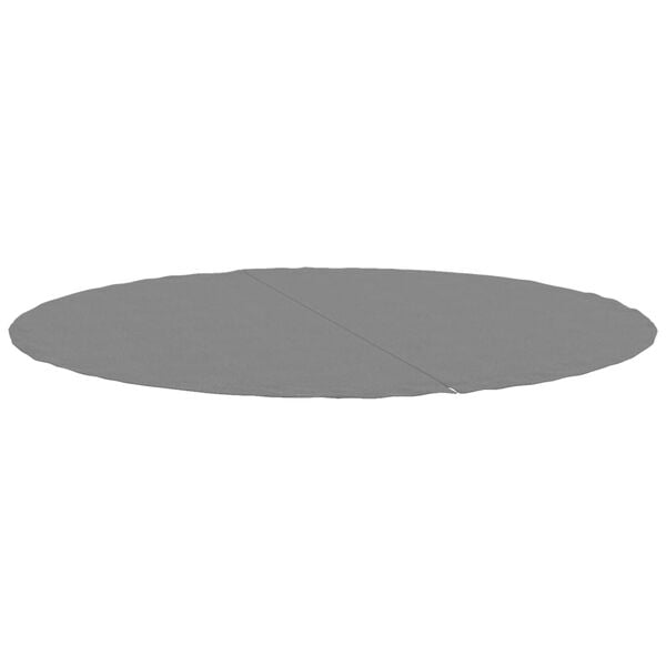 vidaXL Pool Ground Cloth Light Grey Ø244 cm Polyester Geotextile
