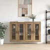 vidaXL Wall Mounted Cabinets 2 pcs Artisan oak 69.5 x 34 x 90 cm