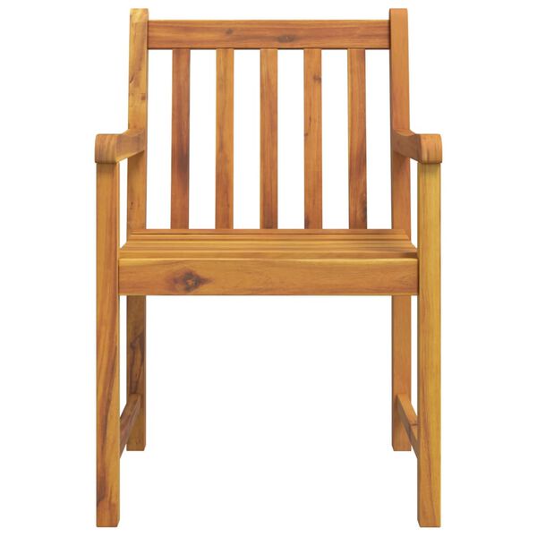 vidaXL Garden Chairs 4 pcs 56x55.5x90 cm Solid Wood Acacia