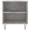vidaXL Coffee Table Concrete Grey 102x44.5x50 cm Engineered Wood