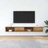 vidaXL TV Cabinets 2 pcs Old Wood 100x31x25.5 cm Engineered Wood