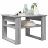vidaXL Coffee Table Grey Sonoma 64 x 54 x 44 cm Engineered Wood