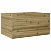 vidaXL Garden Planter 90x60x46 cm Impregnated Wood Pine