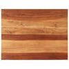 vidaXL Table Top Solid Wood Acacia 25-27 mm 70x90 cm