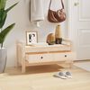 vidaXL Hall Bench 80x40x43 cm Solid Wood Pine